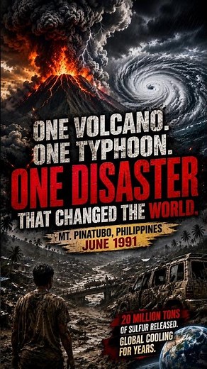 When a Volcano Met a Typhoon: The Mount Pinatubo Disaster