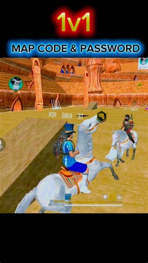 New Craftland Code Horse🐎1vs1☠️Map 🔥| Secret Password Reveal 😱 Free Fire Craftland map 1vs1 password