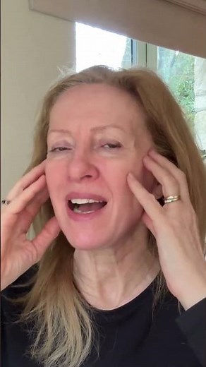 Release Trapped Fluid in Your Face (Lymph Reset) #TheFasciaLiftMethod #AliFasciaLift #FacialFascia 🌿