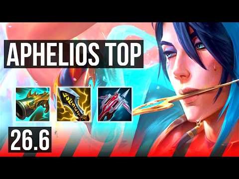 APHELIOS vs NASUS (TOP) | Good KDA: 15/1/2 | EUW Grandmaster | 26.6