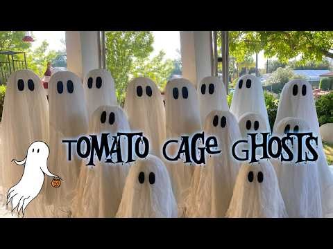 CHEAP Tomato cage ghosts