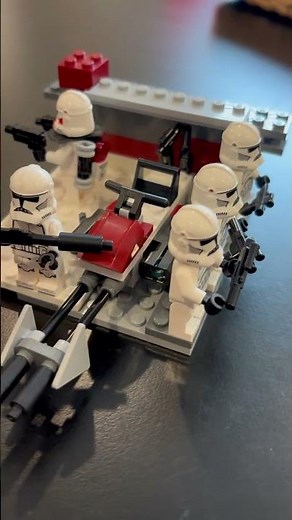 Star Wars Clone Trooper Station Base - Lego Build