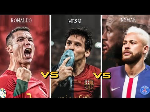 Comparison : "Ronaldo vs Messi vs Neymar : Who's the Best?" 😄#comparison#Football#player