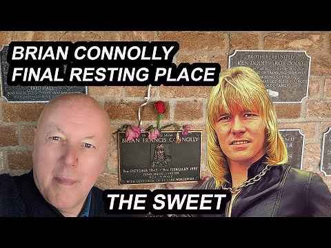 Brian Connolly Lead Singer of The Sweet his Final Resting Place Famous Celebrity Graves