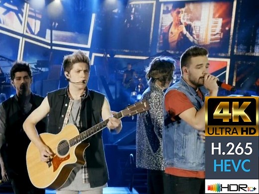 【蓝光原盘4K演唱会】单向乐队 2014演唱会 One Direction Where We Are Live From San Siro Stadium