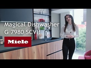 Magie în bucătărie! Mașina de vase Miele G 7980, ușă care se deschide singură!