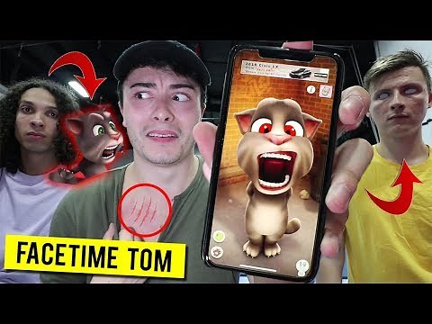 CALLING TALKING TOM ON FACETIME AT 3 AM!! (POSSESSED)
