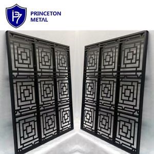 [Hot Item] Factory Supply Privacy Panels Laser Cutting Decorative Aluminum Screen