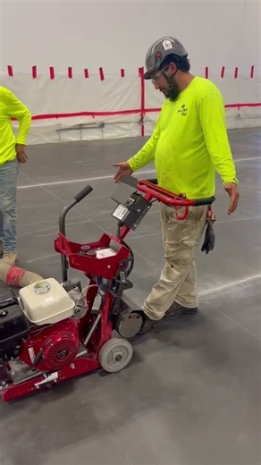 LOOK MA, NO HANDS! | Gorilla GS-300 Self-Propelled Concrete Saw Demo