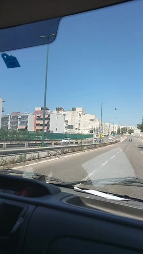 Urban Drive: First-Person Perspective Vehicle Journey