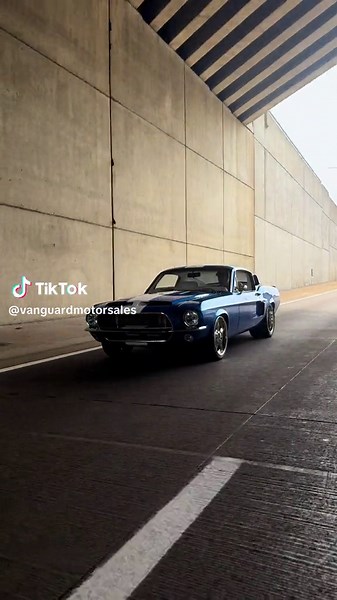 Cruisin to Woodward Avenue in our 1967 Ford Mustang Fastback Restomod 🐎💨