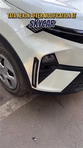 Tata Nexon Before vs After | Complete Transformation at Skycar ✨🚗#skycars #carmodification #tatacars