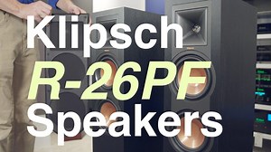 Overview: Klipsch Reference R-26PF Black Floorstanding Speakers