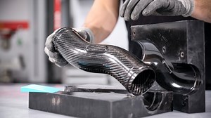 Laminating and Vacuum Bagging Carbon Fibre Tube Sections (Split Mould)