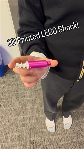 Envision Robotics: STEM Studio | 🇨🇦🚀 Working LEGO Shock — Designed & 3D Printed by Our Students! Check out this fully functional LEGO-style shock absorber created in our... | Instagram