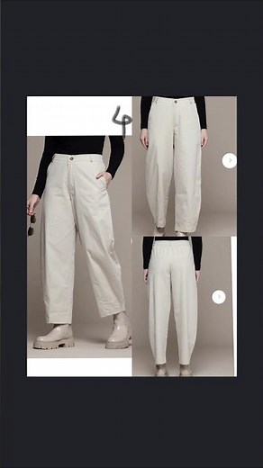 5 Beige pant for summer| #beigeoutfit #cottonpants #shortvideo #meesho #fashion