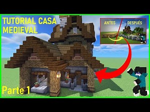 ¡Cómo construir una CASA en MINECRAFT! / TUTORIAL + DESCARGA #minecrafttutorial #minecrafthouse