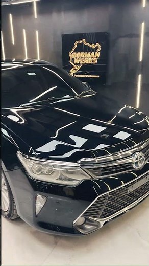 Deep Gloss Finish on Toyota Camry 🖤 | Full Body Paint & Detailing