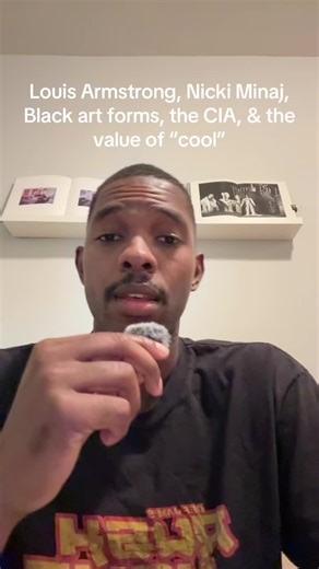 Always come under the veil of “spreading the art” #nickiminaj #louisarmstrong #cool #raptok #history