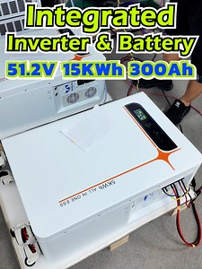 SUNC integrated inverter & battery: 51.2V lithium battery, 5-15kwh battery capacity, built-in air switch circuit breaker, fan cooling, charged by solar panels and electricity. Suitable for indoor and outdoor use #energystorage #energystoragesystem #homebattery #homeenergy #lifepo4 #energysystem #solar #ESS #energy #battery #solarbattery #factory #sunc #newenergy #lithiumbattery #lithium #solarsystem #solarenergy | SunC New Energy Co.,Ltd