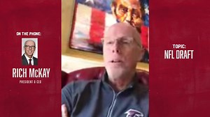 33K views · 261 reactions | Rich McKay likes the new uniforms...a lot! He talked NFL Draft and new uniforms with Matthew Tabeek. | Atlanta Falcons | Facebook