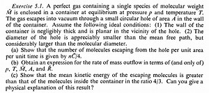 Exercise 5.1. A perfect gas containing a single species of mole... | Filo