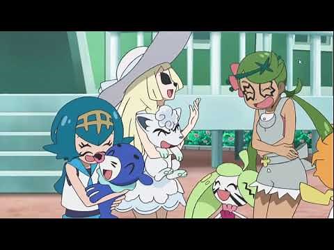 Pokemon - Lana, Lillie, And Mallow Laugh At Each Other