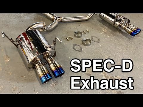 08-14 Subaru Impreza WRX STI SPEC-D Catback Exhaust