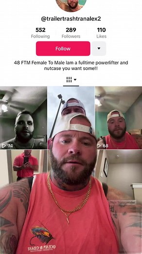 Trailer Trash Trans Impersonator Alert