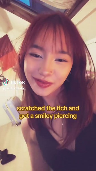 your sign to go get something pierced 🫣 #piercing #smiley #fyp