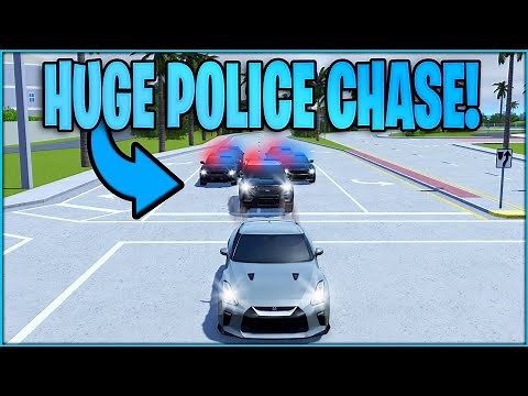 Robbery turns into HUGE POLICE CHASE!! | Southwest Florida (ROBLOX)