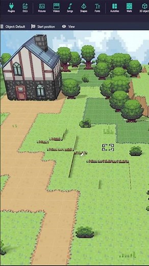 New feature added in RPG Paper Maker 3.1.15: dig mode for mountains!