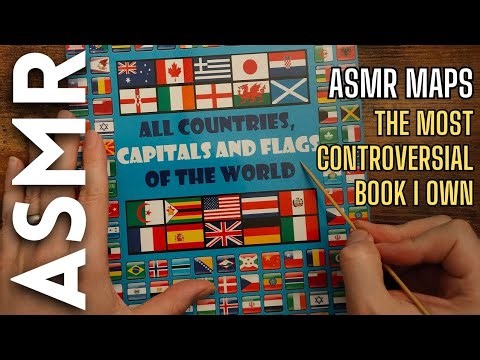 Let's look at the most controversial book I own... [ASMR Maps]