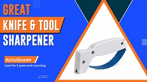 Watch AccuSharp Knife Sharpener Review After 5 YEARS! on Amazon Live
