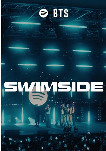 Watch @BTS perform 'SWIM' from Spotify's SWIMSIDE event in NYC. Full performance now on Spotify. 🔗 in stories