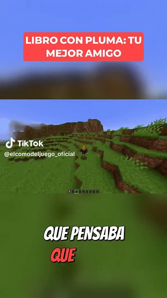 El Poder del Libro con Pluma en Minecraft