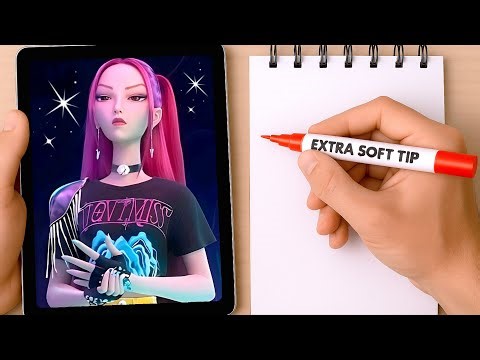 The BIGGEST HUNTR/X Glow Up Ever! (Mira, Rumi, Zoey) 💖🔥🎨