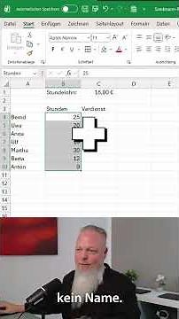 Using Names for Formulas in Excel
