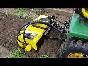 Deere 30 hydro tiller