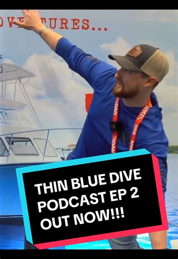 Ep2. Of the Thin Blue Dove Podcast is out now! Likened in the pined comment. In this episode we speak with Steve Broadbelt the founder of @Ocean Frontiers Dive Shop You definitely don’t want to miss out on how to get the best deal on a dive trip in industry!!! #scubadiving #police #fire #ems #podcast