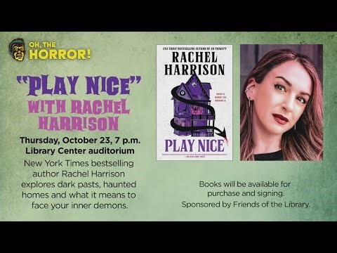 Don't Miss Author Rachel Harrison at the Springfield Greene County Library for Oh, The Horror