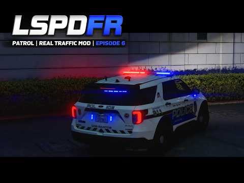 GTA V LSPDFR | Real Traffic Mod | Episode 6