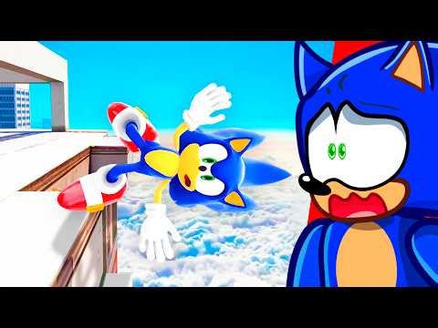 SONIC vs FUNNIEST 1,000,000 Feet Fall