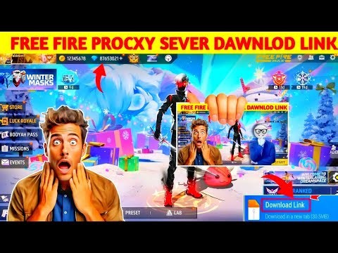 Free Fire Proxy Server 🔥 How to Download VIP Proxy 100% Working | FF New Proxy