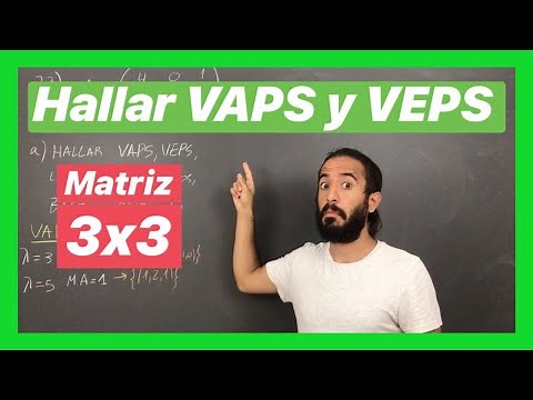 👉 AUTOVALORES y AUTOVECTORES | Matriz 3x3 ( 73 a / 113 )