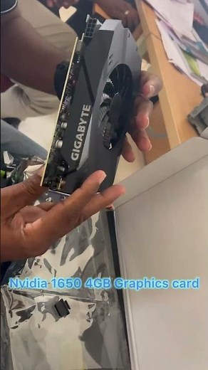 Nvidia 1650 Graphics Card Installation #windows