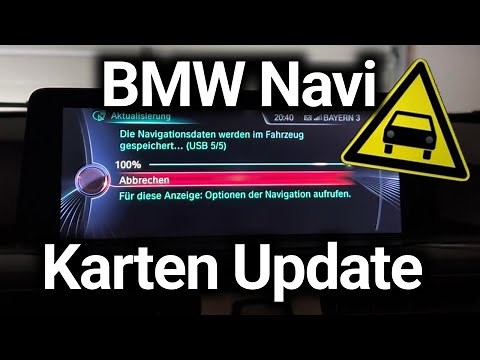 BMW navigation update via USB - navigation map update - easy & fast - instructions 🗺️🌍✅