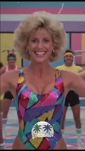 You Turn on the TV… and It’s That 80s Aerobics Show You Loved 📺💃