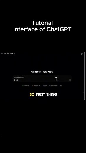 Interface of ChatGPT | AI Explained in 60 Seconds
