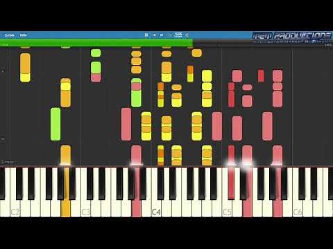 Keyboard / Piano Tutorial | Elvis Presley - Burning Love